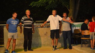 U povodu blagdana Kraljice Mira u Stanovima odigrana utakmica između liječnika i predstavnika Gradske uprave, Foto: Iva Perinčić