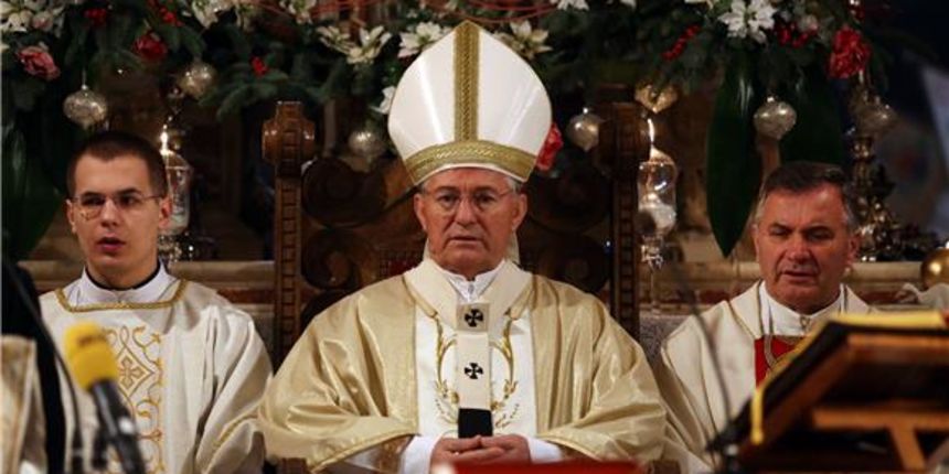 Nadbiskup Splitsko-makarski mons. Marin Barišić, Foto: Hina Nadbiskup Splitsko-makarski mons. Marin Barišić, Foto: Hina