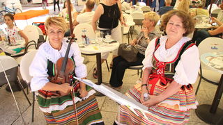 OŠ Zadarski otoci, učenici na Narodnom trgu