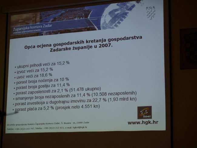 HGK ZK Zadar, Gospodarsko vije