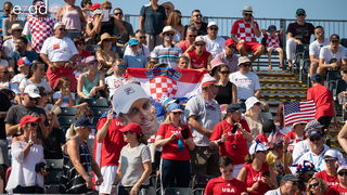 Davis Cup: Vruća navijačka atmosfera u meču Ćilića i Querreya
