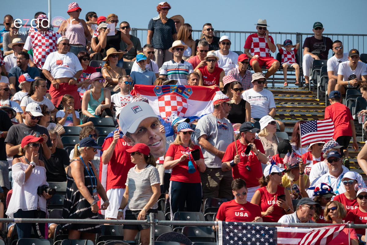 Davis Cup: Vruća navijačka atmosfera u meču Ćilića i Querreya