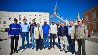 Basket na Forumu: Košarkaške legende protiv mlađih uzrasta KK Zadar Basket na Forumu: Košarkaške legende protiv mlađih uzrasta KK Zadar