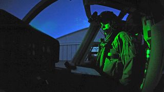 Završena obuka i trenaža noćnog letenja u eskadrili helikoptera. Foto: T. Brandt/MORH