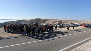 Pag: Prosvjed protiv ilegalnih berača samoniklog bilja, Foto: Filip Brala/PIXSELL