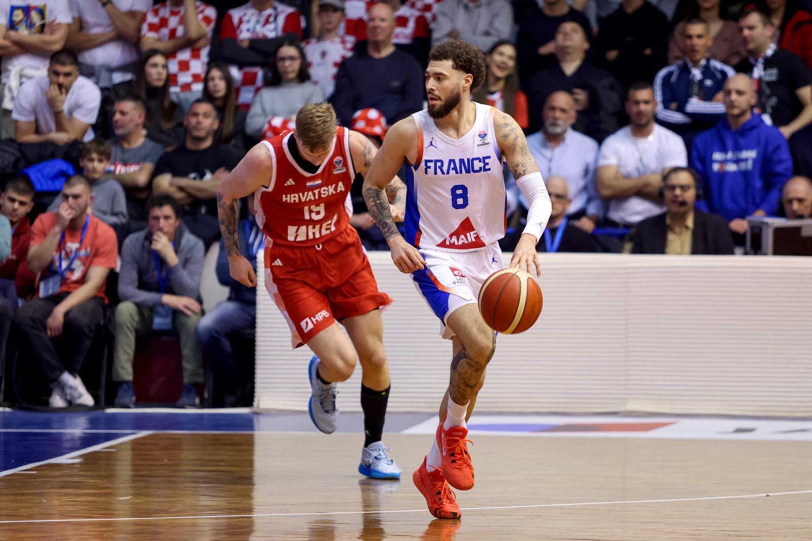 Jazine: Hrvatska i Francuska odigrali utakmicu kvalifikacija za EuroBasket