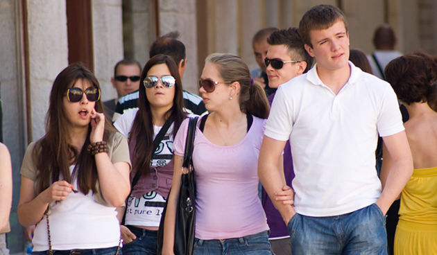 Đir po gradu 6. lipnja 2010., mladi, studenti (Foto:Saša Čuka)