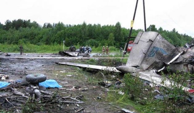 Nesreća aviona u Rusiji, AP