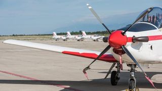 Akro skupina “Krila oluje” u novom sastavu predstavila novi letački program, Foto: Dino Stanin/PIXSELL