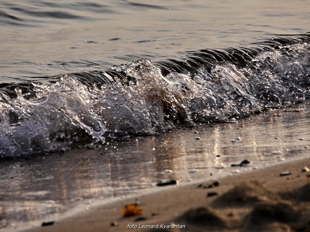 Zaton; solana Nin, foto-L. Kvarantan