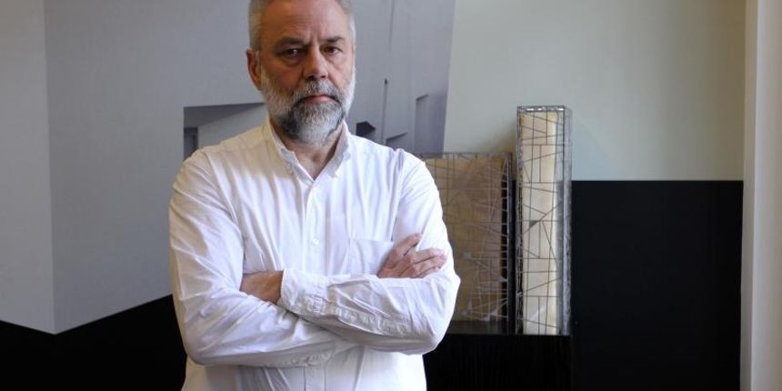 Zagreb, – Arhitekt Andrija Rusan i prva kuca arhitekture u Zagrebu. Photo: Anto Magzan/PIXSELL