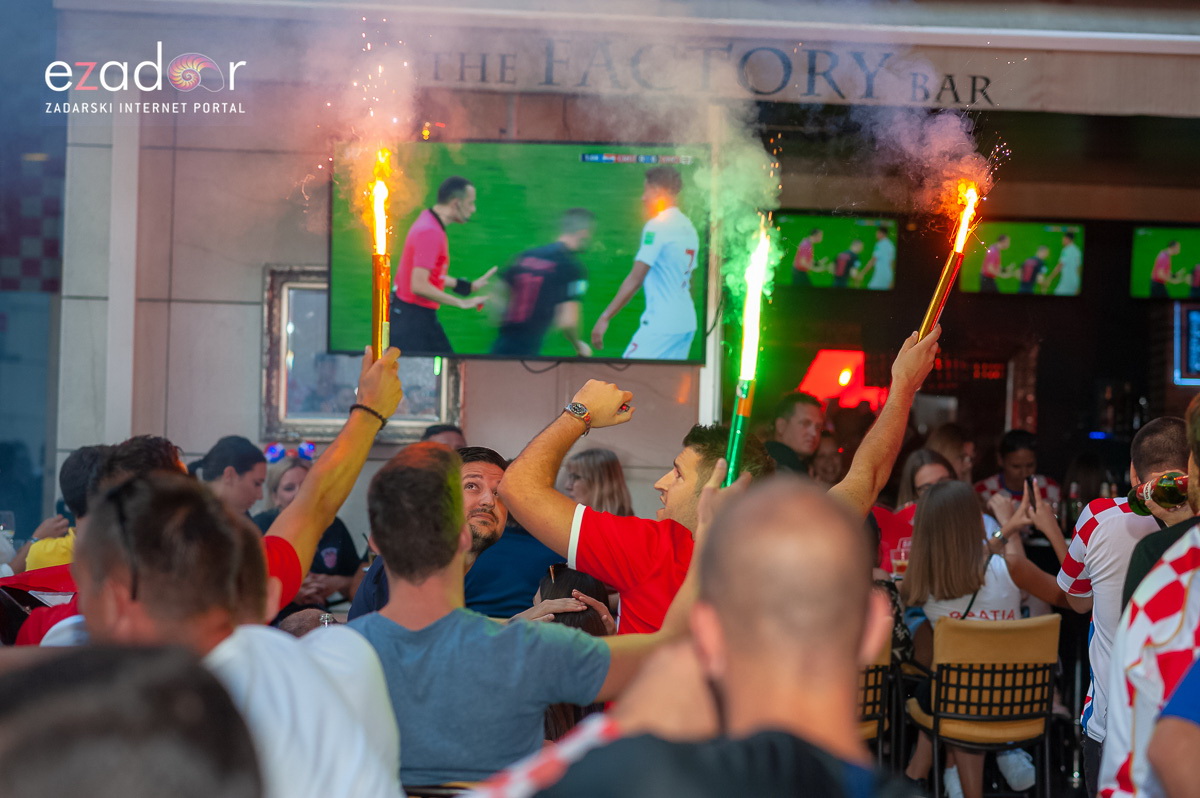 Zadar je gorio: Velika fešta nakon plasmana Vatrenih u finale Svjetskog prvenstva