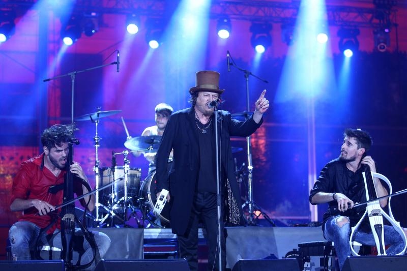 Zagreb Classic: Rođendanski koncert 2Cellos, Zucchera i Olivera na Tomislavcu. Photo: Anto Magzan/PIXSELL Zagreb Classic: Rođendanski koncert 2Cellos, Zucchera i Olivera na Tomislavcu. Photo: Anto Magzan/PIXSELL