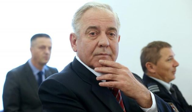Zagreb – Na Vrhovnom sudu pocela je javna sjednica na kojoj ce se odlucivati o zalbama Ive Sanadera i drugih osudjenika u Fimi mediji. Ivo Sanader. Photo: Sanjin Strukic/PIXSELL Autor  Sanjin Strukic/PIXSELL Ključne riječi  Ivo Sanader, Fimi media