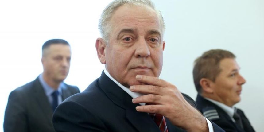 Zagreb – Na Vrhovnom sudu pocela je javna sjednica na kojoj ce se odlucivati o zalbama Ive Sanadera i drugih osudjenika u Fimi mediji. Ivo Sanader. Photo: Sanjin Strukic/PIXSELL Autor  Sanjin Strukic/PIXSELL Ključne riječi  Ivo Sanader, Fimi media