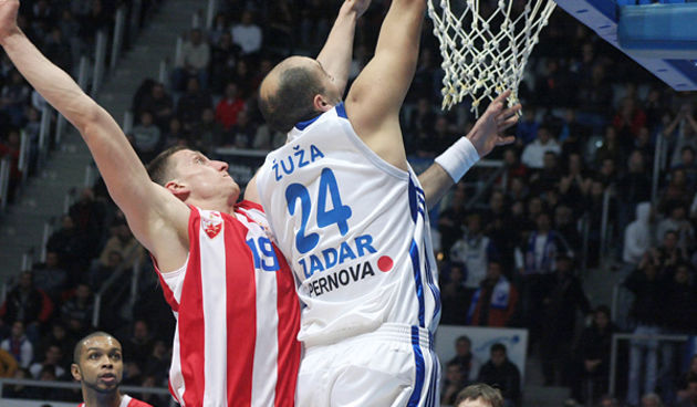 KK Zadar – KK Crvena Zvezda 60-83 (foto:Saša Čuka)
