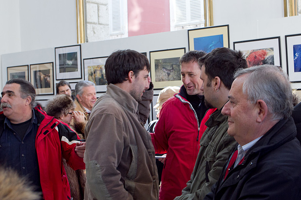 Otvorenje izložbe “Zagrljaj dubine” u Gradskoj loži, Foto: Leo Banić Otvorenje izložbe “Zagrljaj dubine” u Gradskoj loži, Foto: Leo Banić