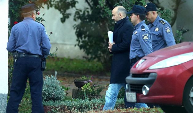 Piruška Canjuga, Damir Kuštrak i Mislav Galić stigli na ispitivanje u pratnji odvjetnika