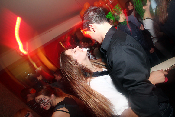 Halloween  party u Q baru (foto:Saša Čuka)