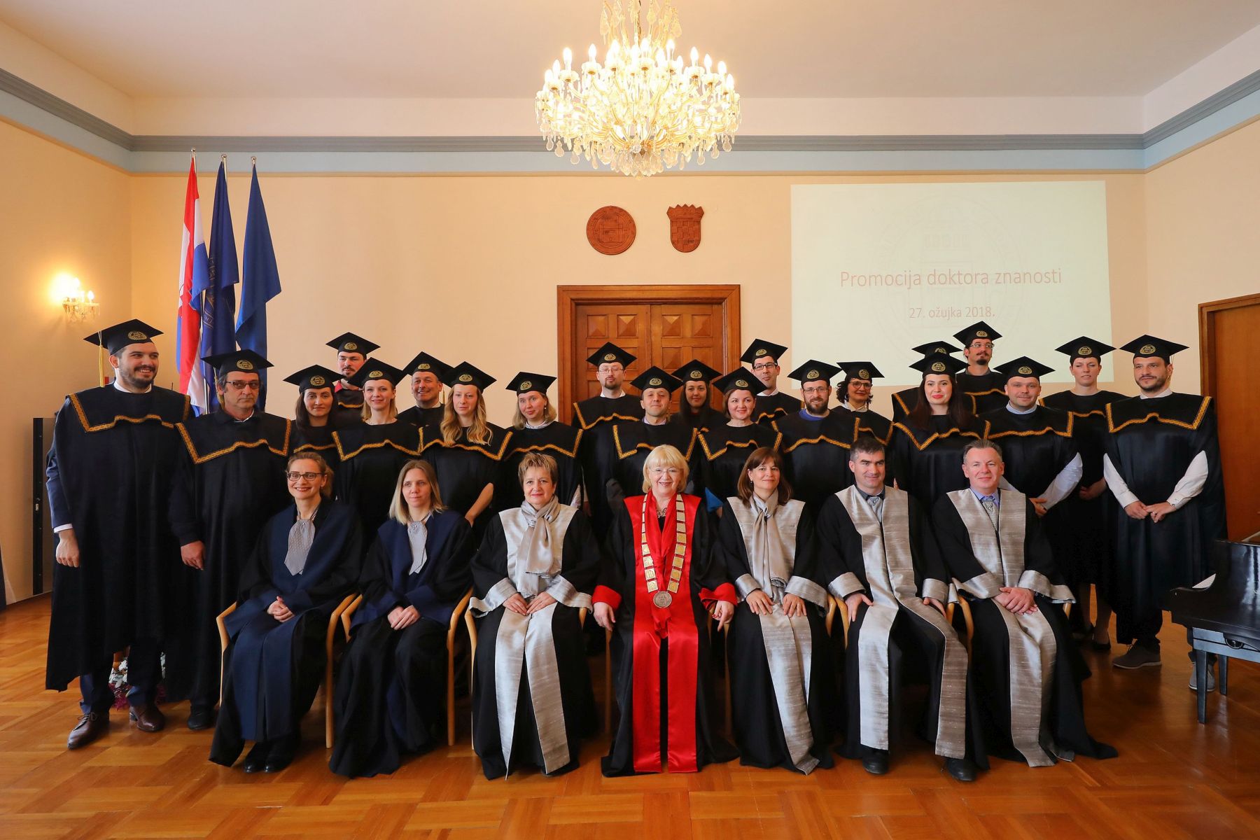 Promocija doktora znanosti na Sveučilištu u Zadru Promocija doktora znanosti na Sveučilištu u Zadru