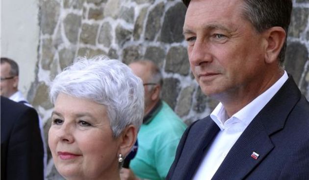 Jadranka Kosor i Borut Pahor, Foto: Hina