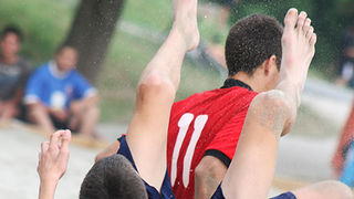 Turnir u nogometu na pijesku na Kolovarama (foto:Saša Čuka)