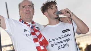 U rodnom Nadinu priređen doček za srebrnog reprezentativca Šimu Vrsaljka
