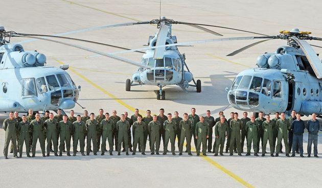 Eskadrili transportnih helikoptera priznanje za uspješnu turističku sezonu, foto: MORH