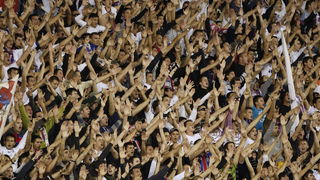 Split, 300910.
Stadion Poljud.
Nogometna utakmica drugog kola Europske lige,
Hajduk – Anderlecht.
Na fotografiji: Torcida, navijaci.
Foto: Ante Cizmic / CROPIX Split, 300910.
Stadion Poljud.
Nogometna utakmica drugog kola Europske lige,
Hajduk – Anderlecht.
Na fotografiji: Torcida, navijaci.
Foto: Ante Cizmic / CROPIX