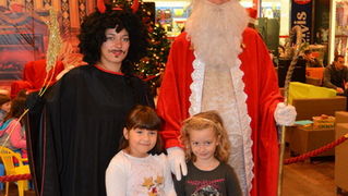 Sveti Nikola u Supernova centru 6. prosinca 2016.  Foto: Iva Perinčić