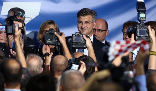 Andrej Plenković nakon pobjede HDZ-a na izvanrednim parlamentarnim izborima