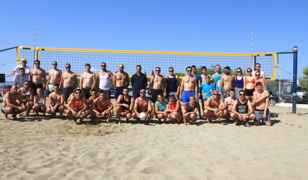 Na plaži Punta u Bibinjama održan 6. Memorijalni turnir u odbojci na pijesku za Tomislav Sikirića – Siku. Foto: Leo Banić