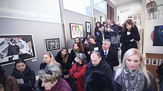 Otvorenje Godišnje izložbe Škole za primjenjenu umjetnost i dizajn, Foto: Saša Čuka Otvorenje Godišnje izložbe Škole za primjenjenu umjetnost i dizajn, Foto: Saša Čuka