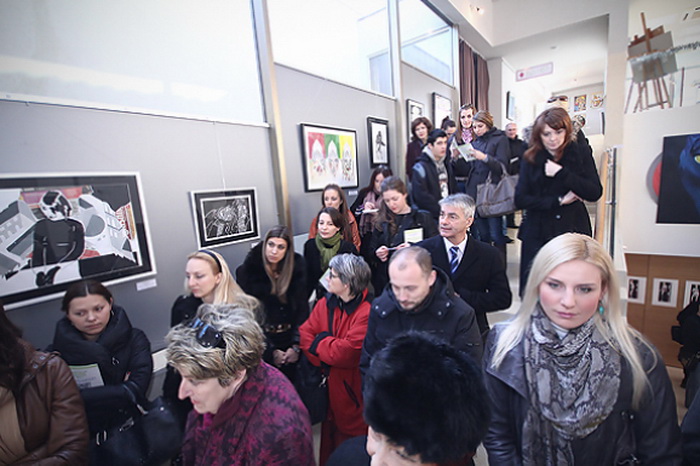 Otvorenje Godišnje izložbe Škole za primjenjenu umjetnost i dizajn, Foto: Saša Čuka Otvorenje Godišnje izložbe Škole za primjenjenu umjetnost i dizajn, Foto: Saša Čuka
