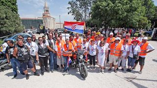Susret bikera u Zadru (foto: Marin Gospić)