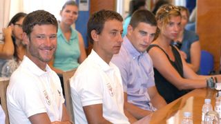 24.07.2013., Zadar – Gradonacelnik grada Zadra Bozidar Kalmeta uprilicio je primanje za zadarske najuspjesnije sportase, osvajace medalja na nedavno zavrsenim 17. Mediteranskim igrama u turskom Mersinu u pratnji njihovih trenera, jedrilicare Simu Fantelu, 24.07.2013., Zadar – Gradonacelnik grada Zadra Bozidar Kalmeta uprilicio je primanje za zadarske najuspjesnije sportase, osvajace medalja na nedavno zavrsenim 17. Mediteranskim igrama u turskom Mersinu u pratnji njihovih trenera, jedrilicare Simu Fantelu,