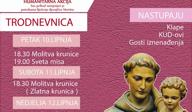 Proslava blagdana svetog Ante u Ražancu