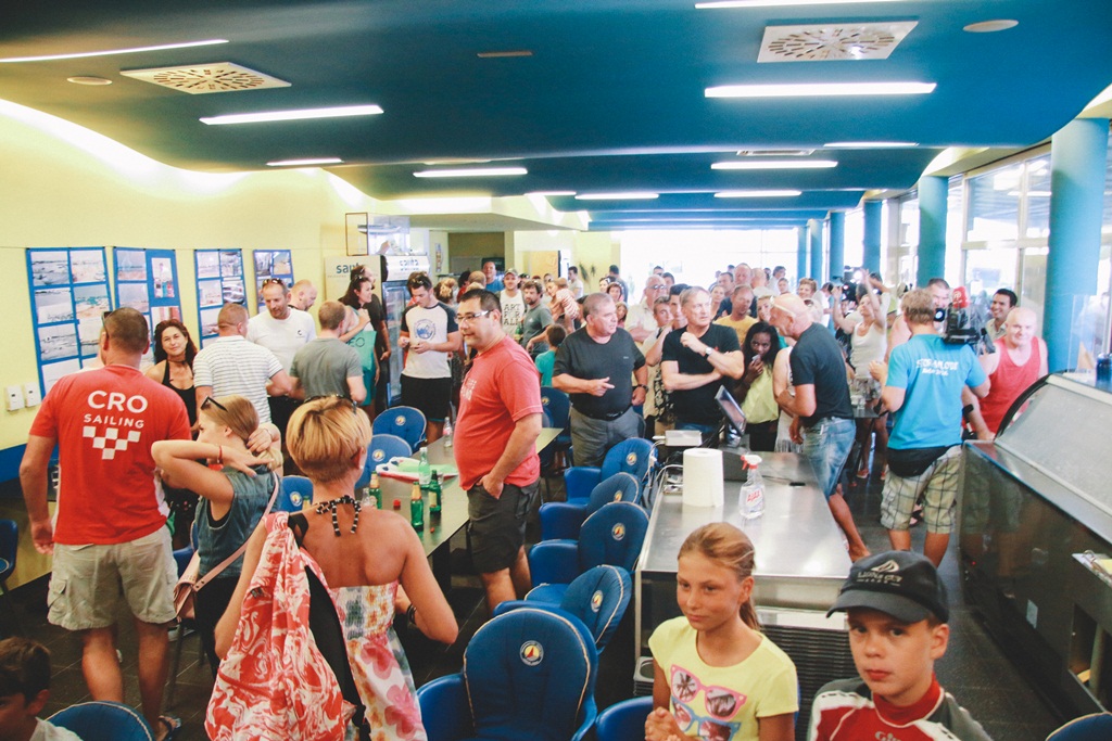 JK Uskok: Proslava olimpijskog zlata Fantele i Marenića