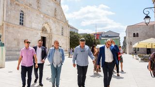 Gradonačelnik Grada Zagreba Milan Bandić na Pagu