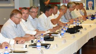 U SC Višnjik u dvorani Krešimir Ćosić održana 43. sjednica Predsjedništva Hrvatske demokratske zajednice.  Photo: Dino Stanin/PIXSELL