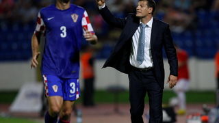 Bratislava, Slovacka, 110810.
Stadion Pasienky.
Medjunarodna  prijateljska nogometna utakmica 
Slovacka – Hrvatska.
Na fotografiji: Salven Bilci.
Foto: Ronald Gorsic / CROPIX