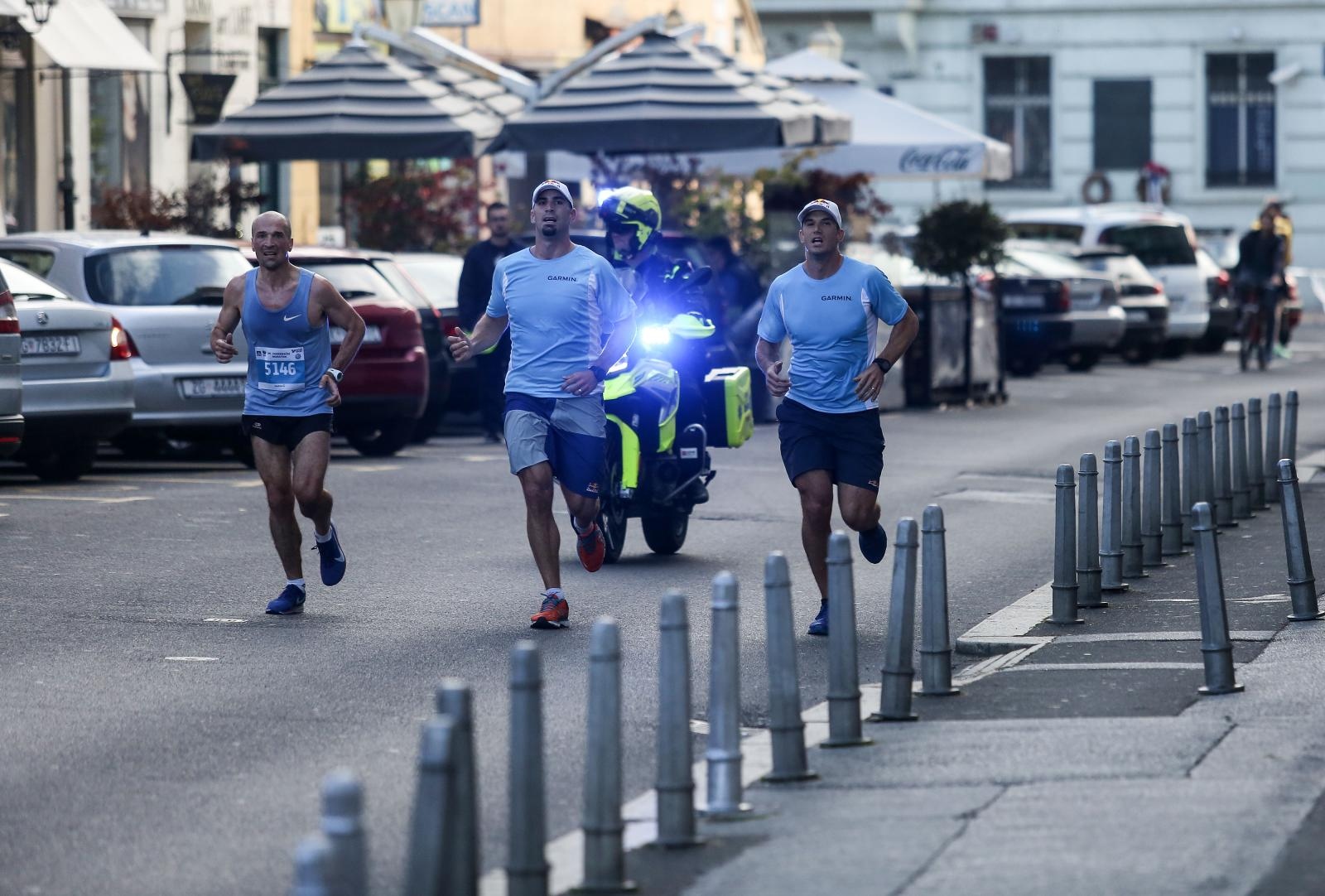 Braća Sinković i Šime Fantela sudjelovali na 28. Zagrebačkom maratonu