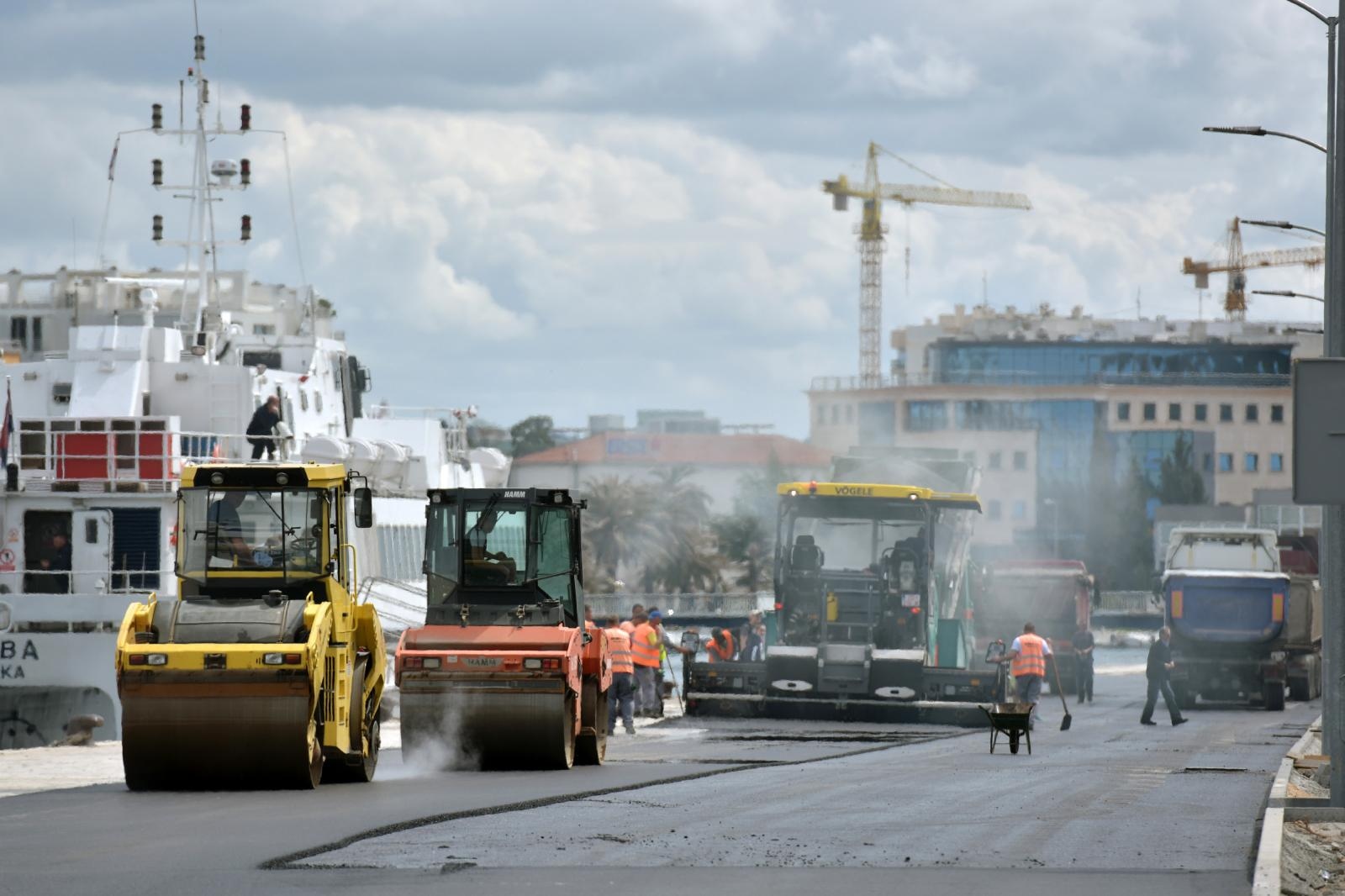 Radovi na Liburnskoj obali Radovi na Liburnskoj obali