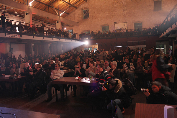 Rade Šerbedžija u Arsenalu (foto: Saša Čuka)
