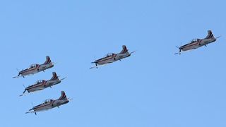 Šibenik: Akrobacijska grupa Krila oluje nakon 8 godina nastupila na Dječjem festivalu, Photo: Dusko Jaramaz/PIXSELL