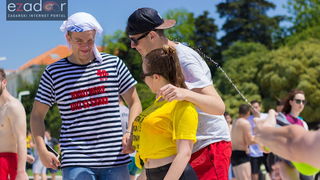 Ludijada zadarskih maturanata na Pozdravu suncu i Morskim orguljama