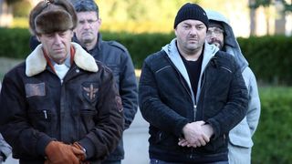 Posljednji ispraćaj velikog hrvatskog književnika Ive Brešana na šibenskom groblju Kvanj