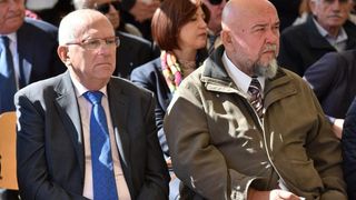 Zadar danas obiljezava 25. obljetnicu obrane Grada. 6. listopada 1991. otporom hrvatskih branitelja sprijecen je prodor srpskih snaga u grad. Kod spomen obiljezja na Dracevcu odrzan je svecani skup. Photo: Dino Stanin/PIXSELL