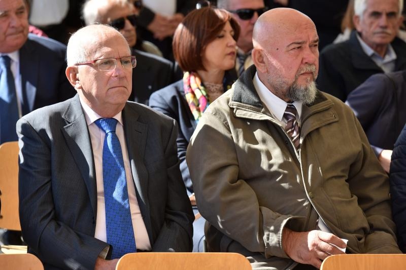 Zadar danas obiljezava 25. obljetnicu obrane Grada. 6. listopada 1991. otporom hrvatskih branitelja sprijecen je prodor srpskih snaga u grad. Kod spomen obiljezja na Dracevcu odrzan je svecani skup. Photo: Dino Stanin/PIXSELL