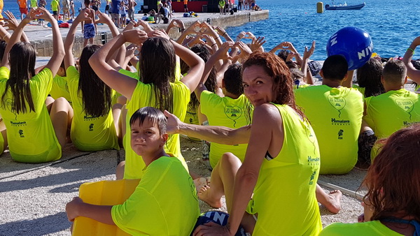 Sasvim osoban doživljaj – 10. dm Millennium Jump sa zadarske rive. Foto: Mladen Malik Barba Sasvim osoban doživljaj – 10. dm Millennium Jump sa zadarske rive. Foto: Mladen Malik Barba